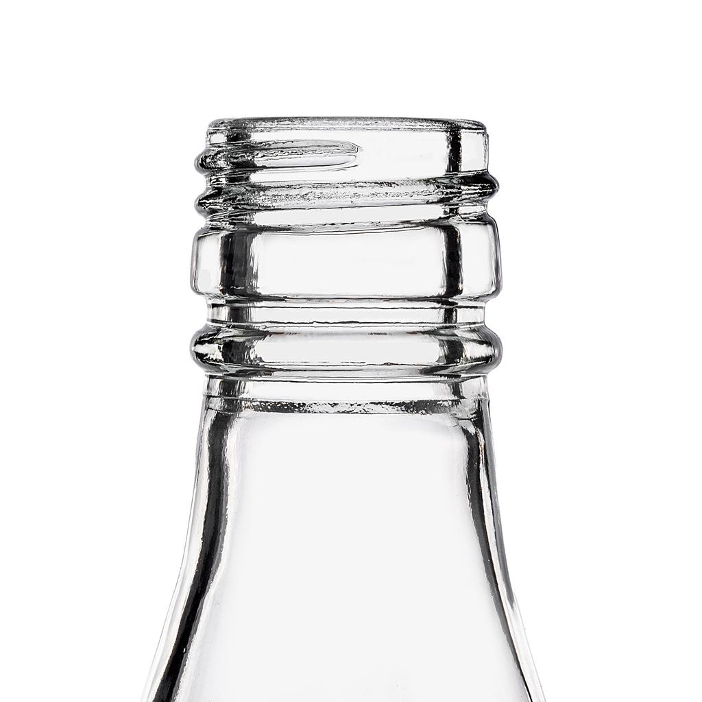 KADAX Glass Bottle 700ml With Long Cap 5pcs.