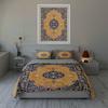 Ornate Floral Medallion Bedding Duvet Cover Sets Duvet Covers Pillowcases Gifts (1 * Duvet Cover 2 * Pillowcases, Without Duvet Insert)