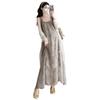 2025 Summer Korean-Style Maternity Dress & Sun Protection Set