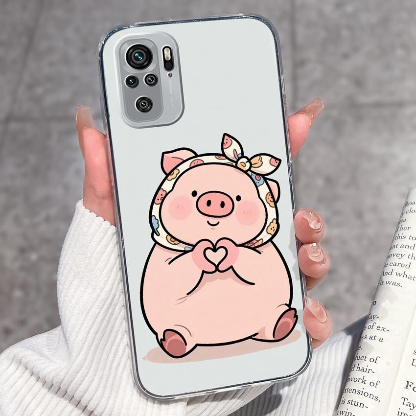 Cute Kitten Phone Case For Redmi Note 10 9 8 7 6 5A Pro 9T 8T 7S 10Lite Soft Casing Screen Protector Top Quality Dustproof Shell For Redmi Clear Cover