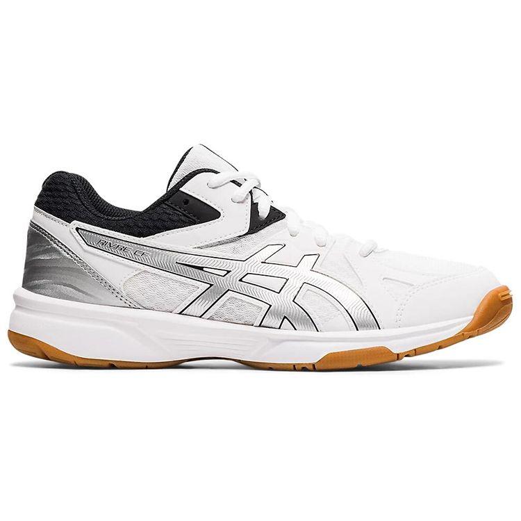 Asics River Cs Comfortable Low-Top Running Shoes Men Sneakers White Black 1073A030-102
