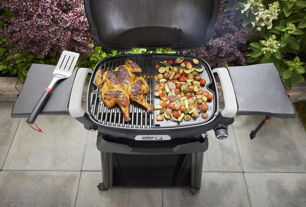 Weber Q2800N Portable Gas Grill Dedicated Griddle Number Japanese + Half-Size (Part 3400167) [Genuine Product, 2-Year Warranty]