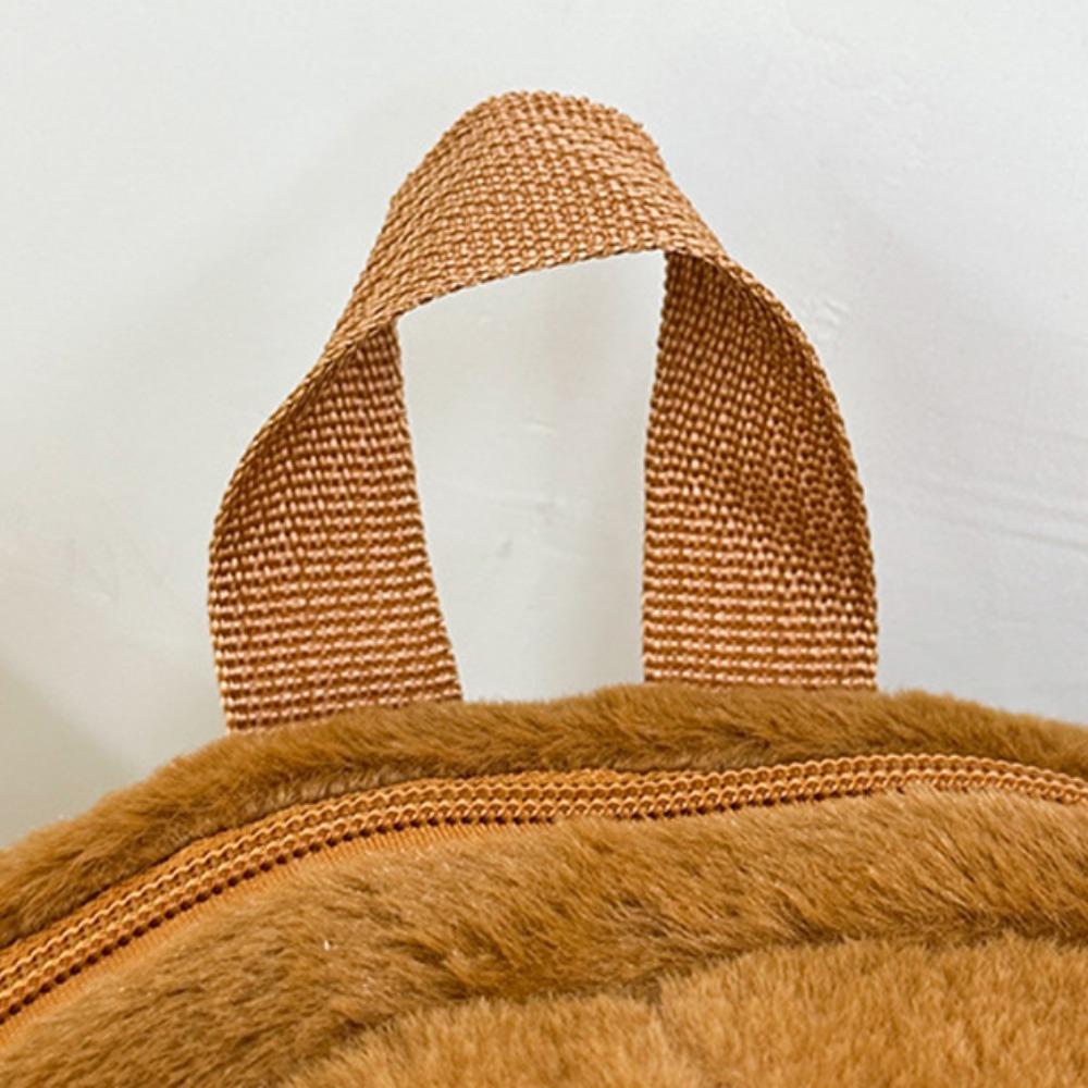 Long Leg Capybara Plush Bag Animal Cute Shoulder Bag Kawaii Capybara Plush Backpack  School