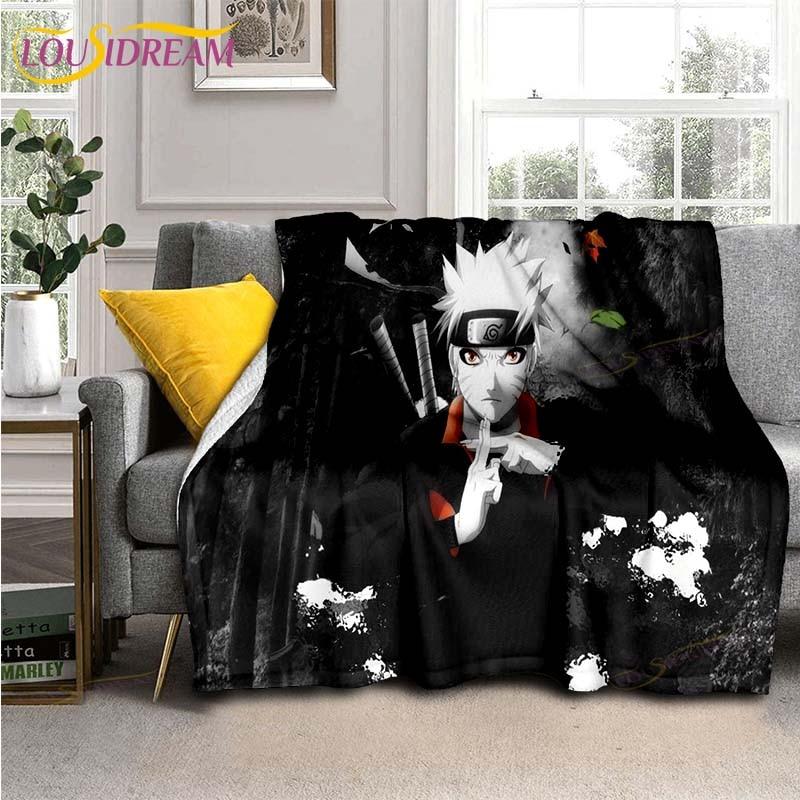 Cartoon Anime Naruto Blanket Couch Quilt Cover Travel Bedding Outlet Throw Blanket Flannel Blanket Bedspread