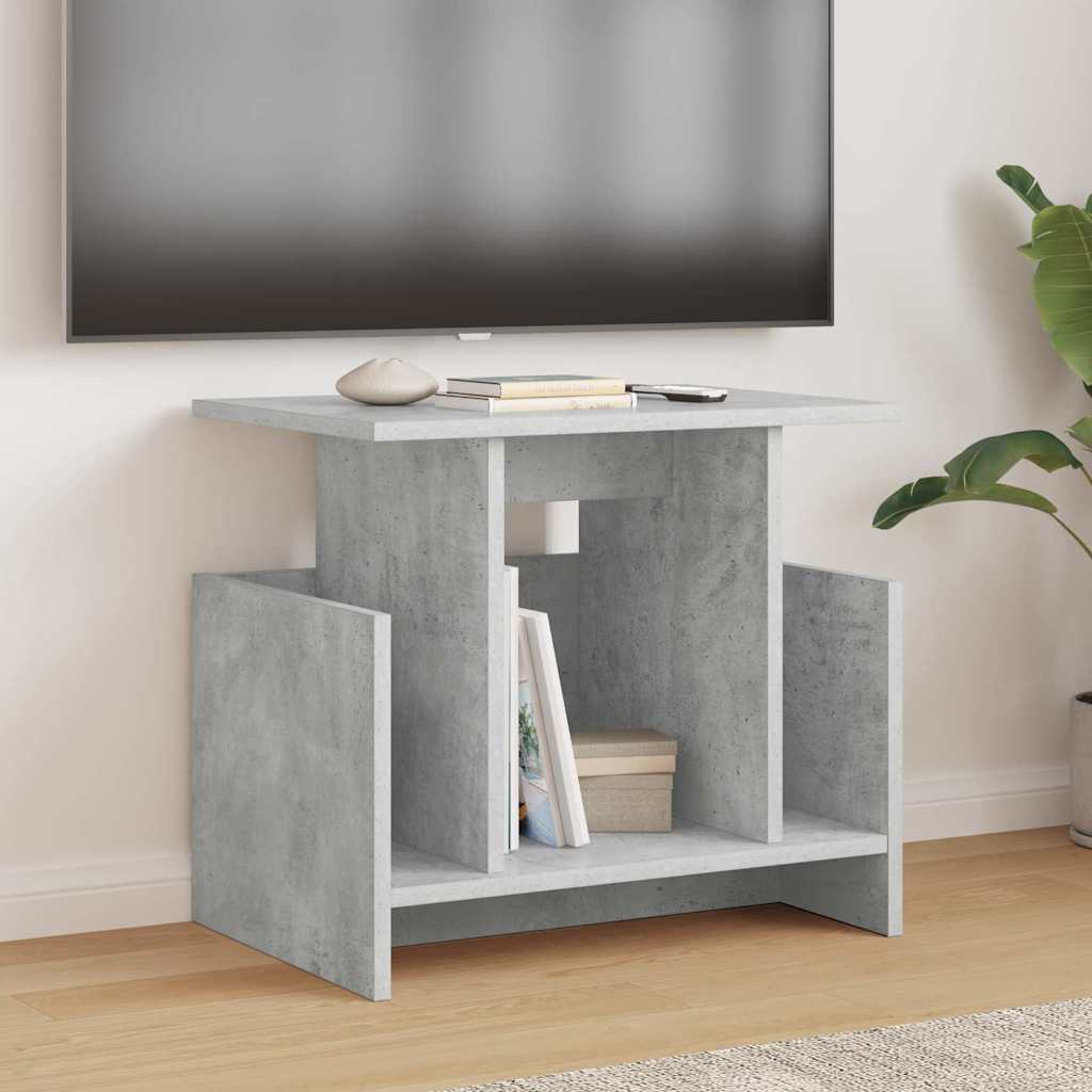 TV Stand Concrete Grey 50 x 35 x 45 cm Particleboard