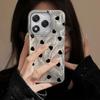 Black Full Screen Love Phone Cases Phone Case for Honor 400 200 Pro Magic 7 5 Lite X9a X9c X8a X8b Shell Silicone Back TPU Cover