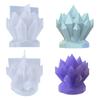 Crystal Cluster Mold Resin Simulation Original Stone UV Epoxy Resin Mold Handmade Decorations Crystal Stone Casting Mold