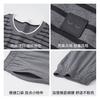 Pajamas Men'S Spring And Autumn Modal Cotton Long Sleeve Casual Large Size Striped Loungewear Set