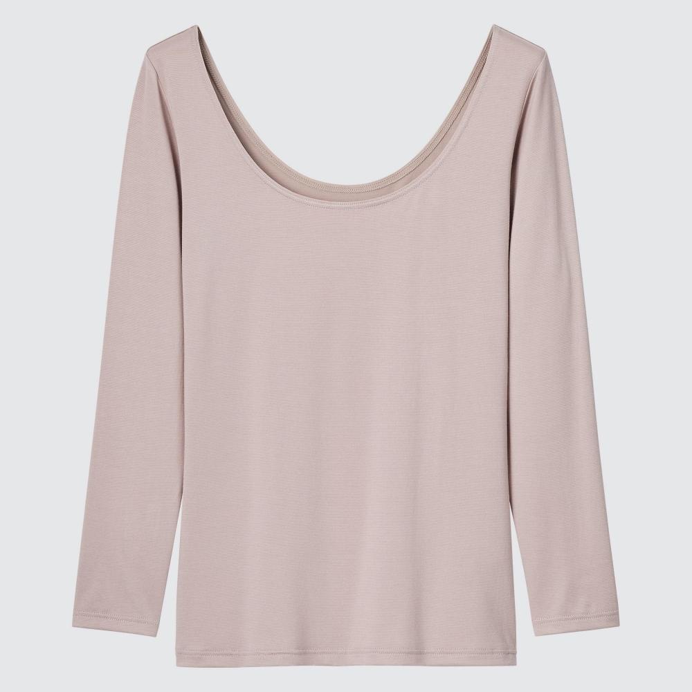 

UNIQLO JAPAN HEATTECH BALLET NECK T 84 рукава