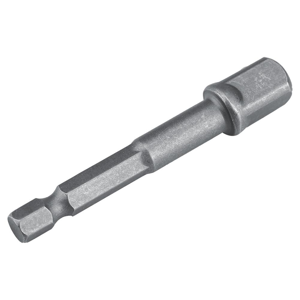 3pcs Set Socket Adapter 1 4in Hex Shank to 1 4  3 8  1 2  Drill Bits Extension Bar (Long Type)
