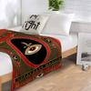 1PC All-Seeing Eye theme printed blanket, all season lightweight home office outdoor nap multifunctional blanket A9