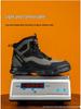 Top-Selling High-Top Microfiber Leather Safety Boots - Outdoor Mountaineering Steel Toe, Anti-Smash, Anti-Puncture, Wear-Resistant.