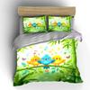 Cute Birds & Nature Decor Set Soft Comfortable Duvet Cover Bedding Set Included 1*Duvet Cover & 2*Pillowcases Gift