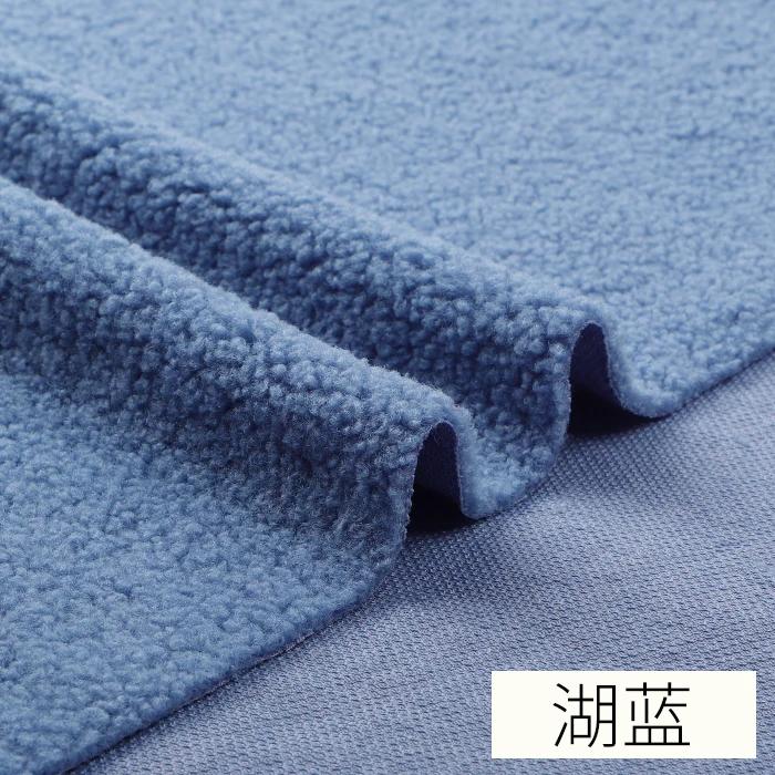 45cmx50cm Lamb Wool Fabric Thickening Warmth Coral Fleece Plush Sweater Blanket Coat Doll Lining DIY Apparel Sewing FabricTJ8548