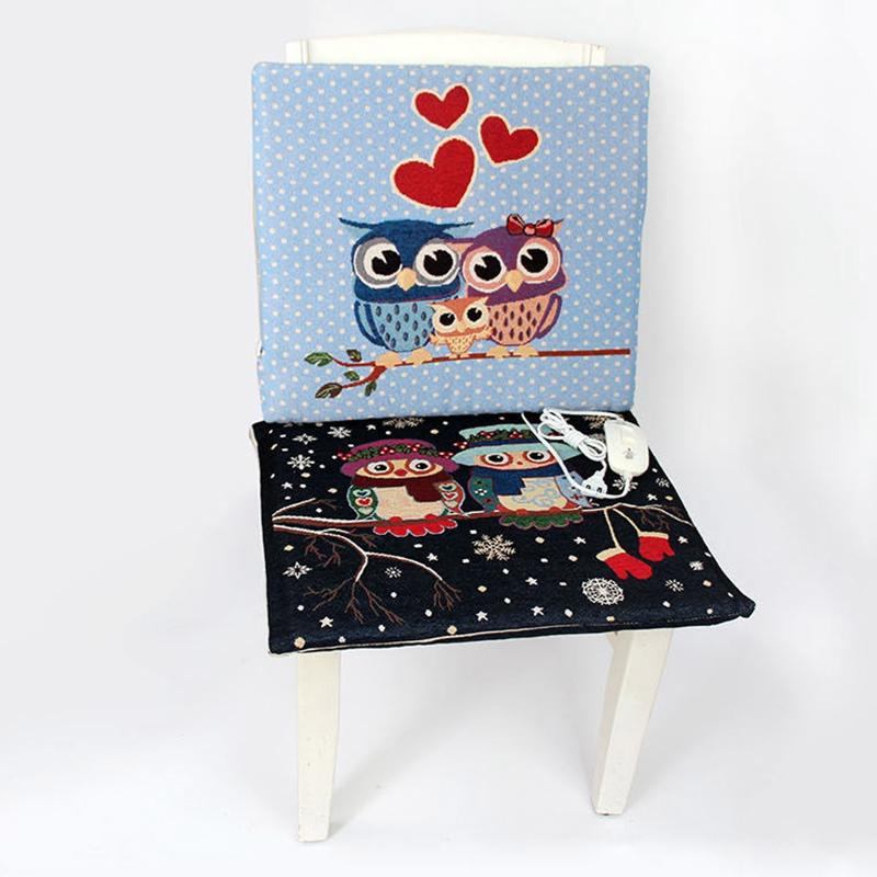 Removable and Washable Electric Seat Cushion Office Heating Seat Cushion Small Heating Pad Temperature Regulating Electric Seat Cushion