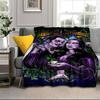 Gothic Adams  Blanket Flannel Blanket for bed, sofa, Camping, Hiking, Picnic Essentials, gift for family Fan gifts
