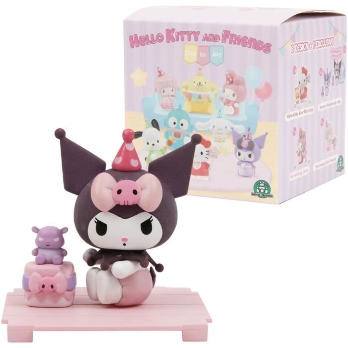 Figurine + accessoires - GPTOYS - HELLO KITTY - HKT36 - Série Ode to Joy - Modèle aléatoire - 6,5 cm - Dès 3 ans