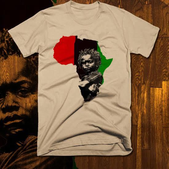 African T-Shirt Melanin Strong Unapologetically Black Stay Woke Black History S