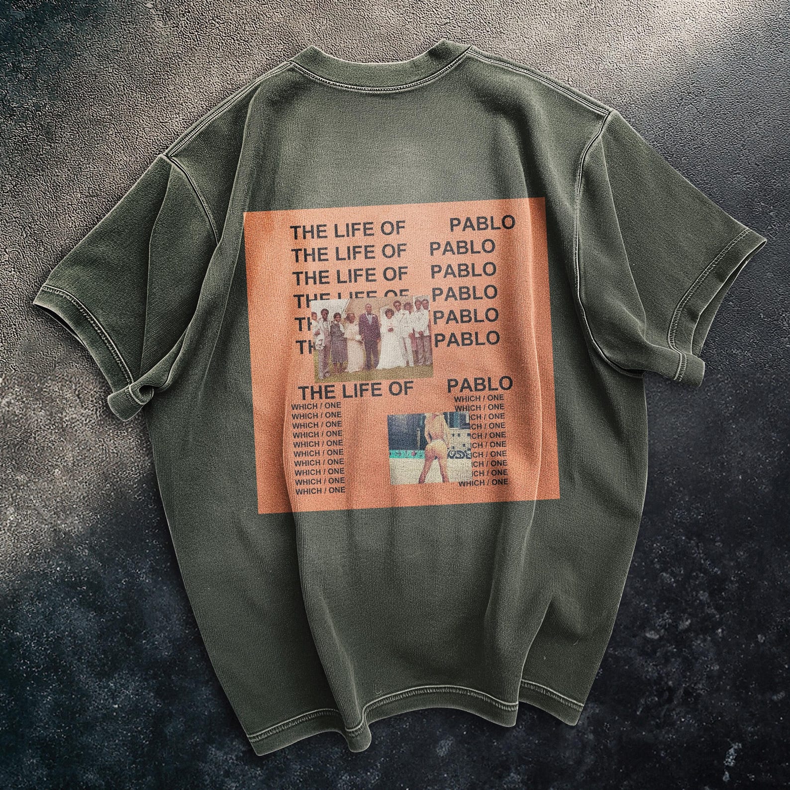 Urban Graphic T-Shirt: The Life of Pablo, Streetwear Style S