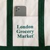 London Grocery Market Classic Boat Tote (Green)
