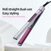 A04V 2 In 1 Hair Straightener And Curler For Styling Flat Iron Hairdressing Tools