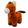 Horse Plush Doll Horse Brings Wealth Festival Zodiac Souvenir with PP Cotton Filling 2026 Chinese New Year Decor