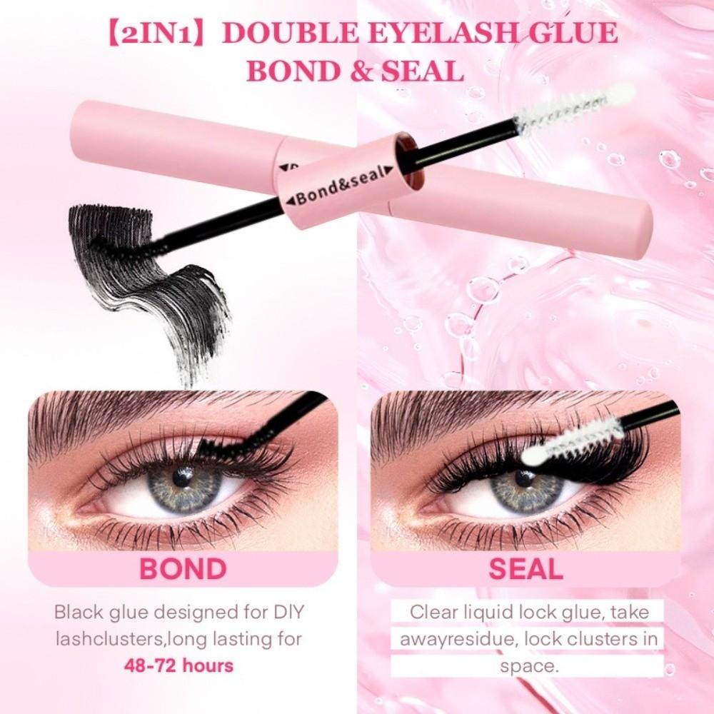 700 Clusters/Box Curvature D Dense Grafted False Eyelashes 9-16MM DIY Lashes Extension  Daily