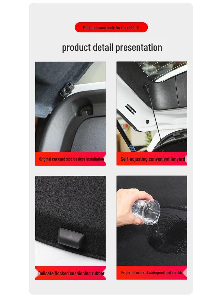 Buick Encore Trunk Cargo Cover & Storage Board