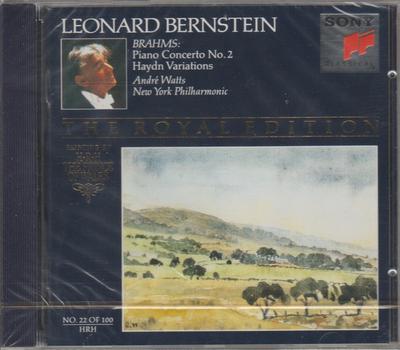 CD ANDR? WATTS / LEONARD BERNSTEIN, TH - Piano Concerto No. 2 In B Flat / Ha SMK47539 Sony Classical 1992 Europe Classical Used
