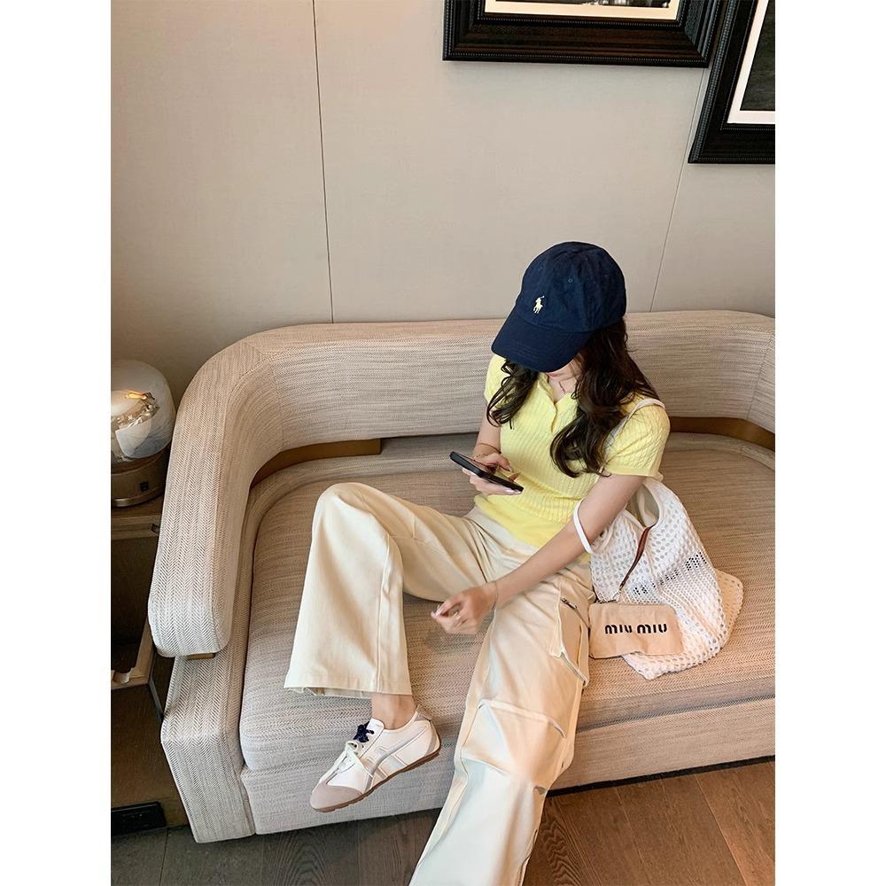 [FanGui] Love comprehensive girl~ Double shoelace color matching inner height increase casual shoes Forrest Gump shoes women's German training shoes 