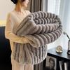 230*200CM Verdickte Kaninchenplüsch-Flaneldecke, Korallenvliesdecke, Büro-Milchvlies-Nickerchen-Decke