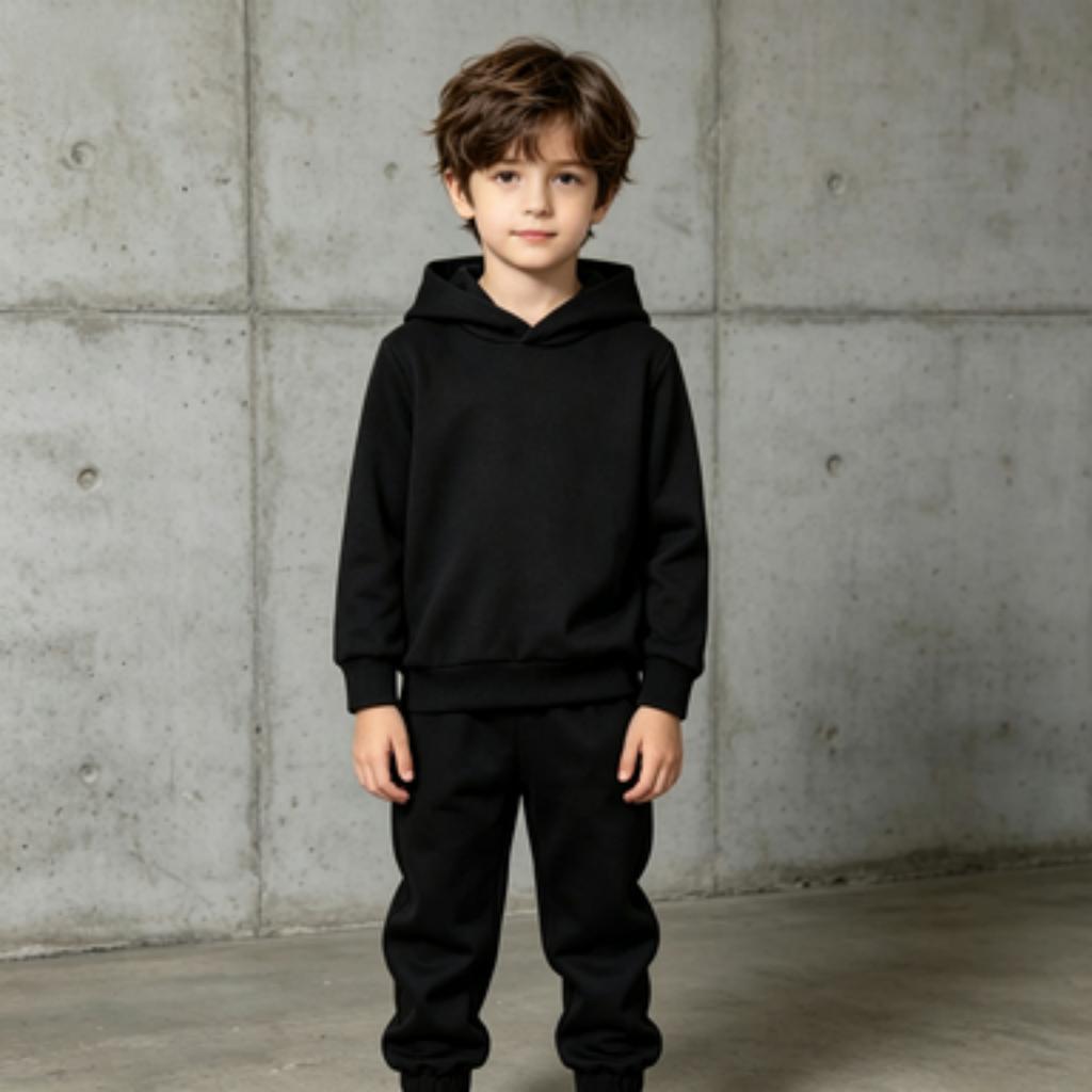 Set Felpa con Cappuccio Colorata da Uomo Pullover Casual Completo Due Pezzi per e Uso Quotidiano