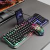 Gaming Keyboard and Mouse Wired Keyboard with Backlight Keyboard Gamer Kit Silent Gaming Mouse Set For PC Laptop