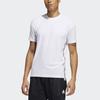 adidas M Gfx T Prime Solid Color Side Sports Stylish Round Neck Short Sleeve White Men's FT2789