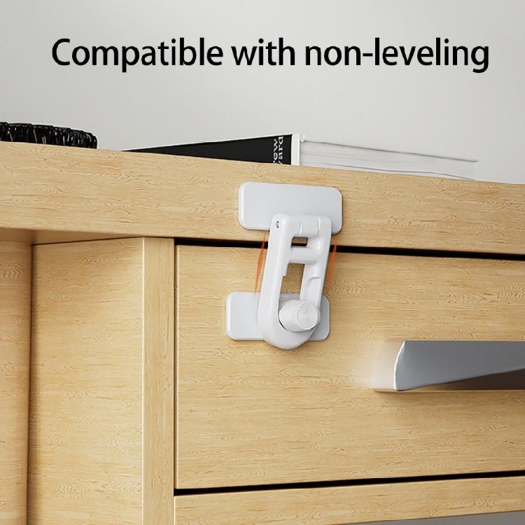 Chiusure per Frigorifero da Viaggio e Camper Meccanismo di Blocco in ABS Design Resistente agli Agenti Atmosferici Blocco di Sicurezza per Frigorifero per Bambini