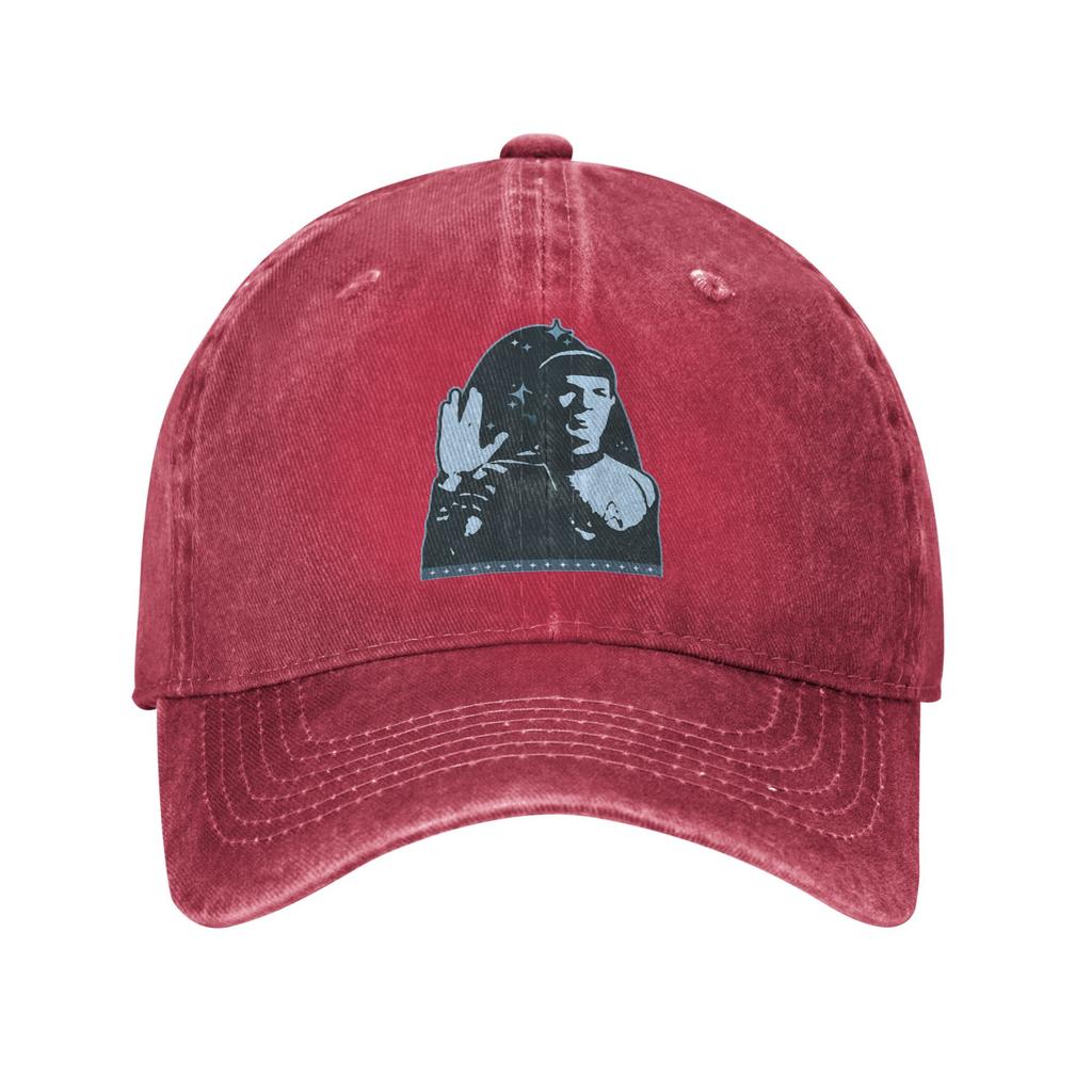 Stars Treks Mr Spock Live Long and Prosper Baseball Cap Vintage Distressed Washed Snapback Hat for Unisex Women Outdoor Caps Hat