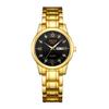 Ladies Automatic Non-Mechanical Waterproof Men'S Watch Steel Belt Double Calendar Quartz Electronic Watch Fashion Watch