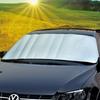 Bil Snow Ice Protector Visir Sun Shade Fornt Bakre frontrute Deksel Block Shields