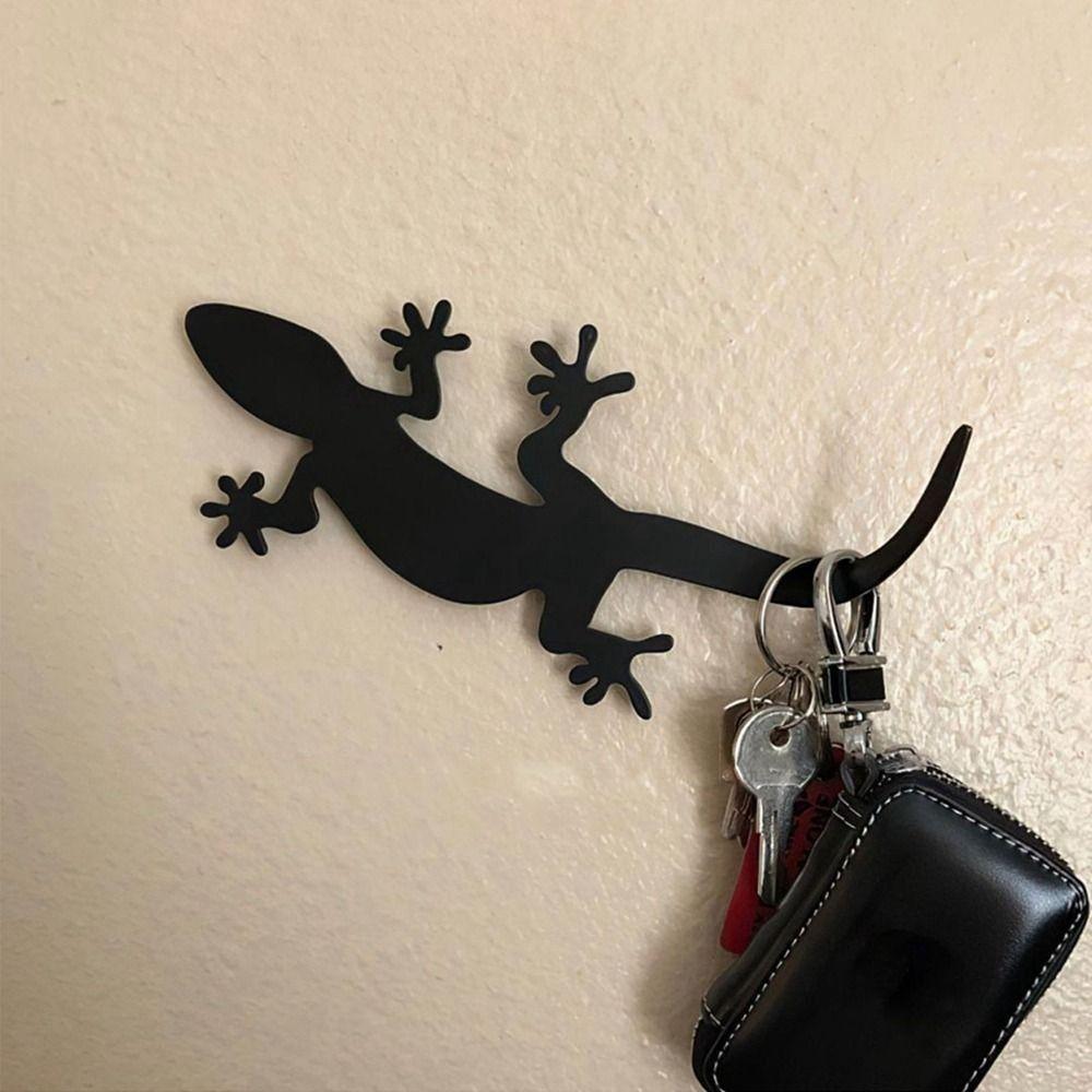 

Decorative Hook Monkey Cat Home Decoration Storage Rack Decor Holder Key Hanger Clothes Hook Gecko