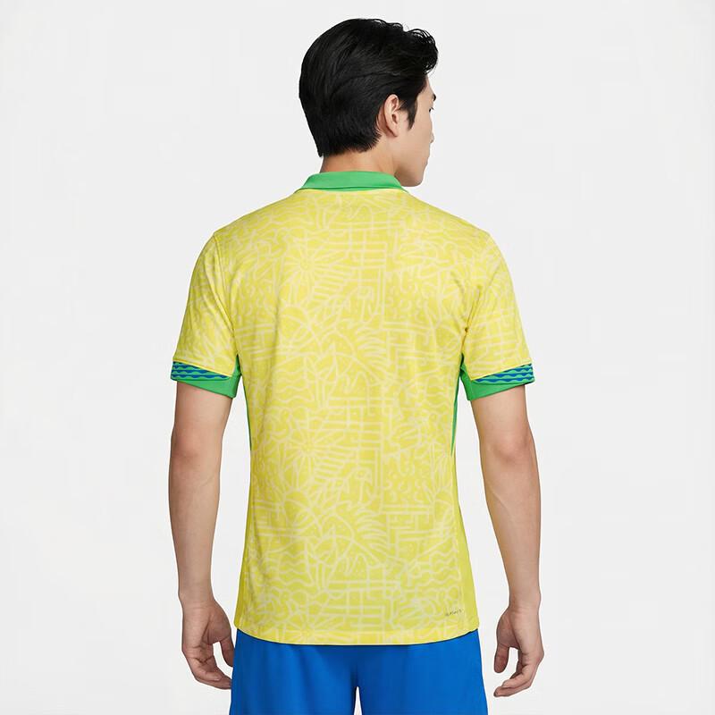Nike Men s Brazil Home Fan Edition Short Sleeve T-Shirt M