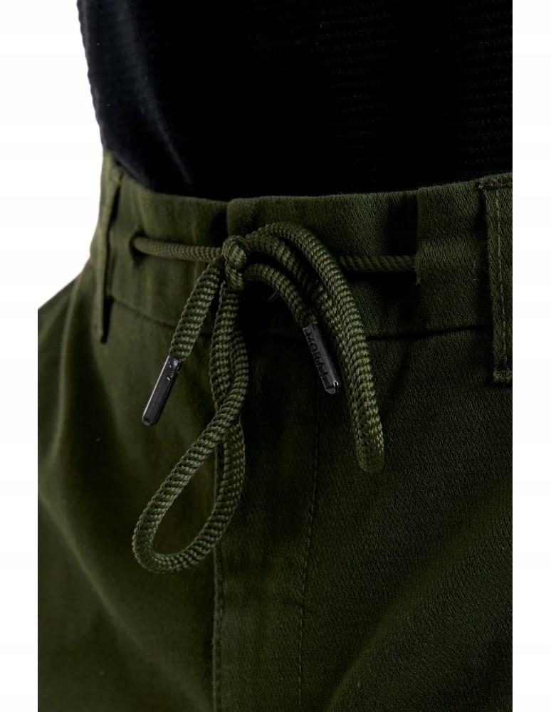 Men's Shorts with Pockets, Elastic Waistband with Drawstring, MORAJ 3XL KHAKI