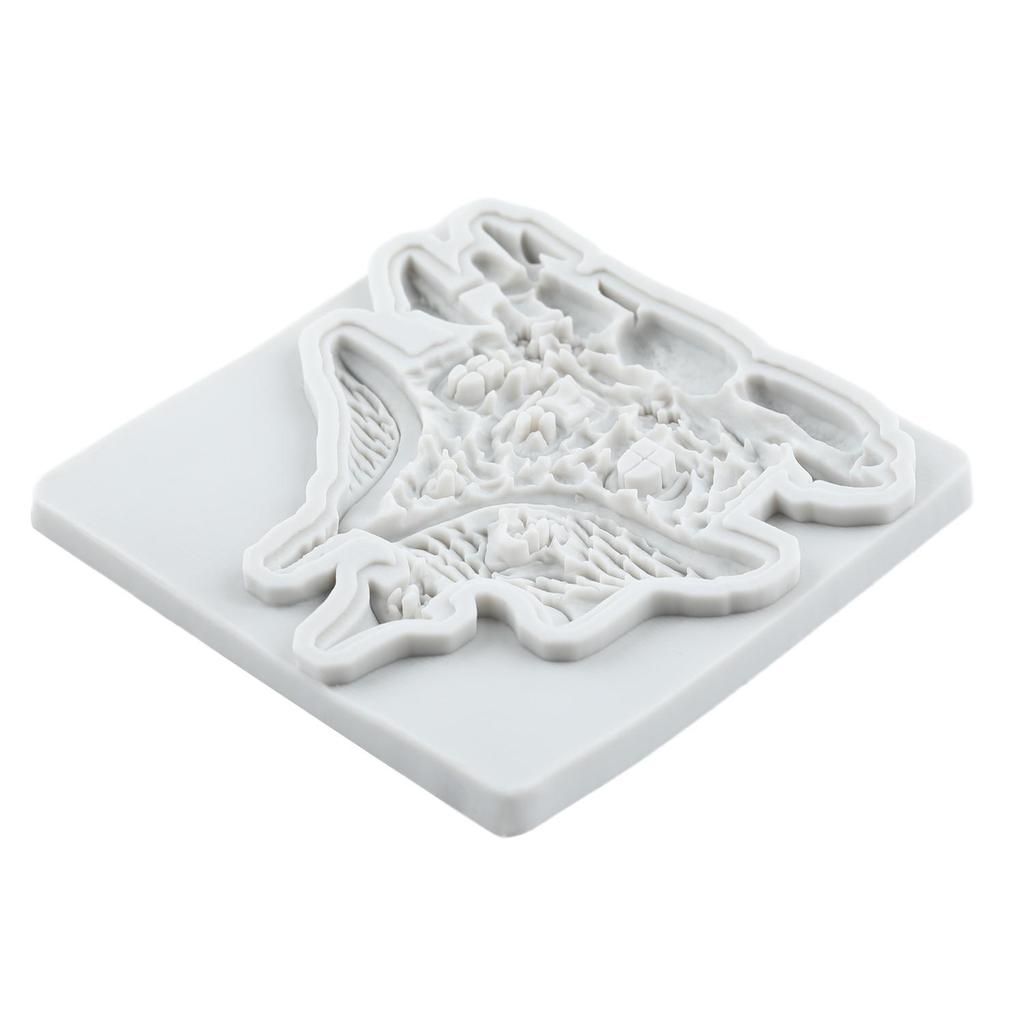 Fairy Garden House Silicone Molds Fairy House Fondant Mold Cake Decorating Tools Cupcake Topper Chocolate Candy Craft Gum Paste Polymer Clay