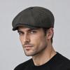 Adult Newsboy Hat Bloody Gangster Duck Tongue Beret Men's and Women's Blended Autumn Twill British Octagonal Hat