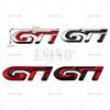 Auto Styling GT 3D Aufkleber Metall Chrom Zinklegierung Emblem BXGSD3 Auto Karosserie Kotflügel Abzeichen für Peugeot GT RCZ 308 508 3008 5008