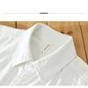 Camisas Cargo Estilo Japonês para Homens Camisa de Verão de Manga Curta 100% Algodão Puro Casual Solta Tops Masculinos Nova Moda Camisa de Bolso Duplo Juventude