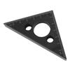Thickened 45 Degree Aluminum Alloy Triangular Angle Ruler Woodworking Measuring Tool