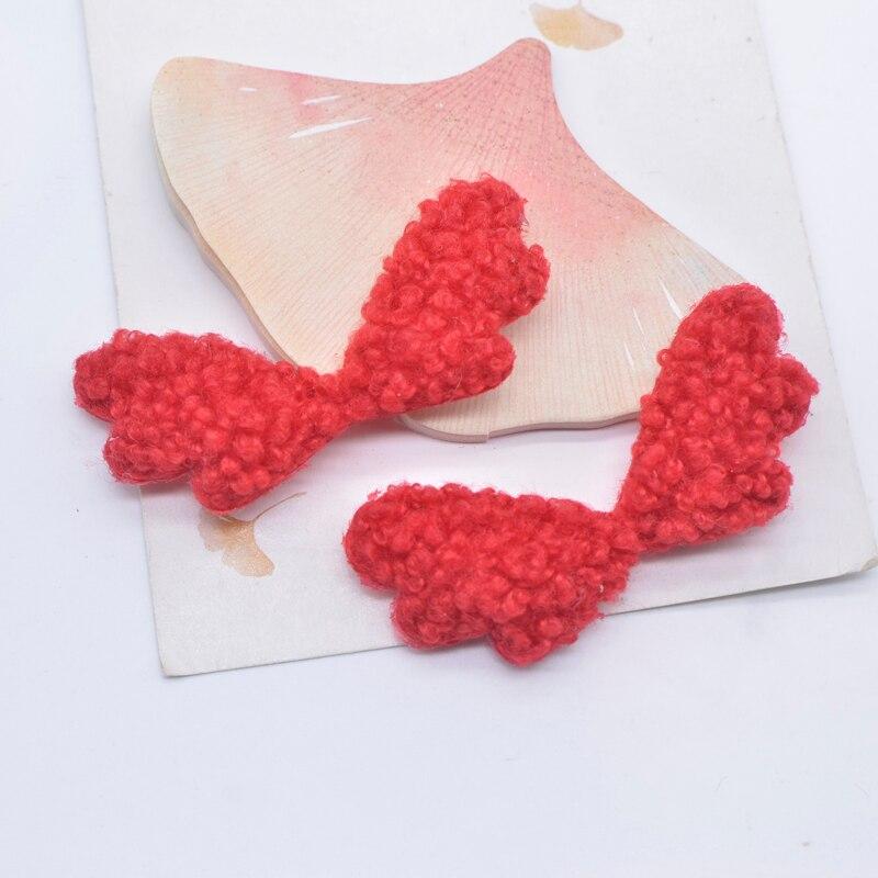 10 pezzi 64*28mm ala d'angelo appliques cucito su scrapbooking artigianato planare accessori decorazioni patch