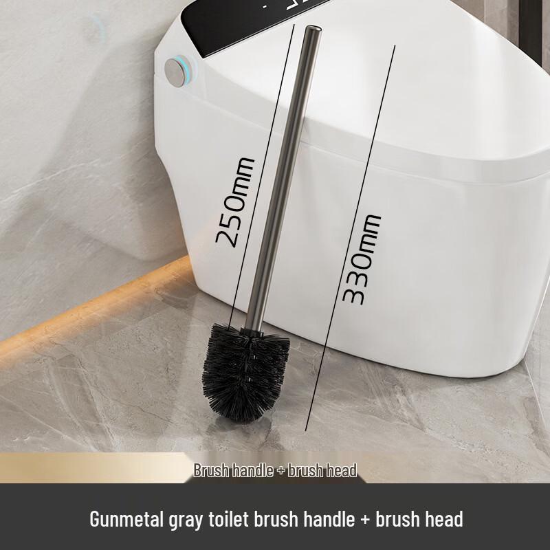 Wall-Mounted Toilet Brush Set