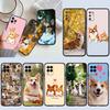 UP23 Cute Corgi dog Phone Case for Samsung Galaxy A11 A12 A13 A15 A52S A53 A55 A56 A70 A71 A72 A73 F06 F16 F56 S10 Plus S10e