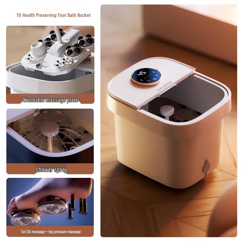 Kaishijie T6 Thermostatic Foot Bath Spa